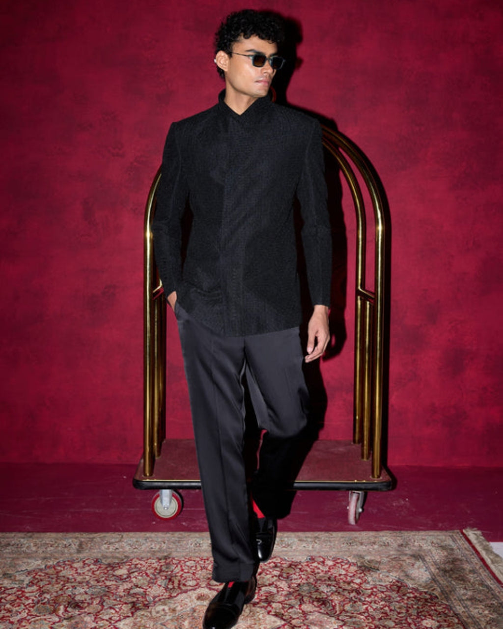 Baroque 2.0 Lapel Bandhgala Set