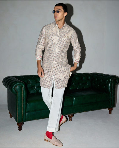 Candy Nehru Jacket Set