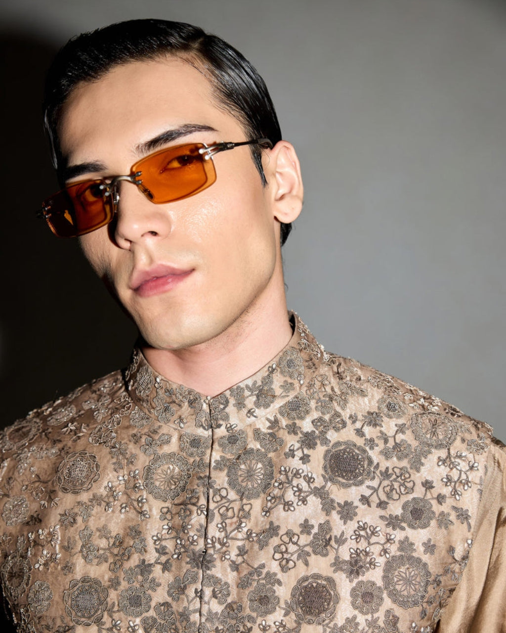 Garden In Bloom Nehru Jacket Set