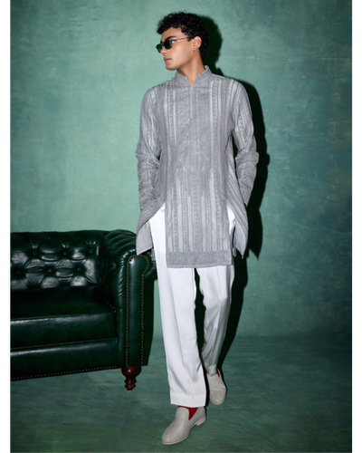 Naksh Dori Panel Kurta Set