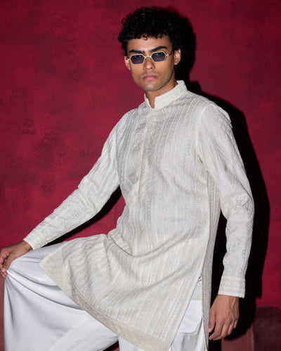 Naksh Deep Neck Kurta Set