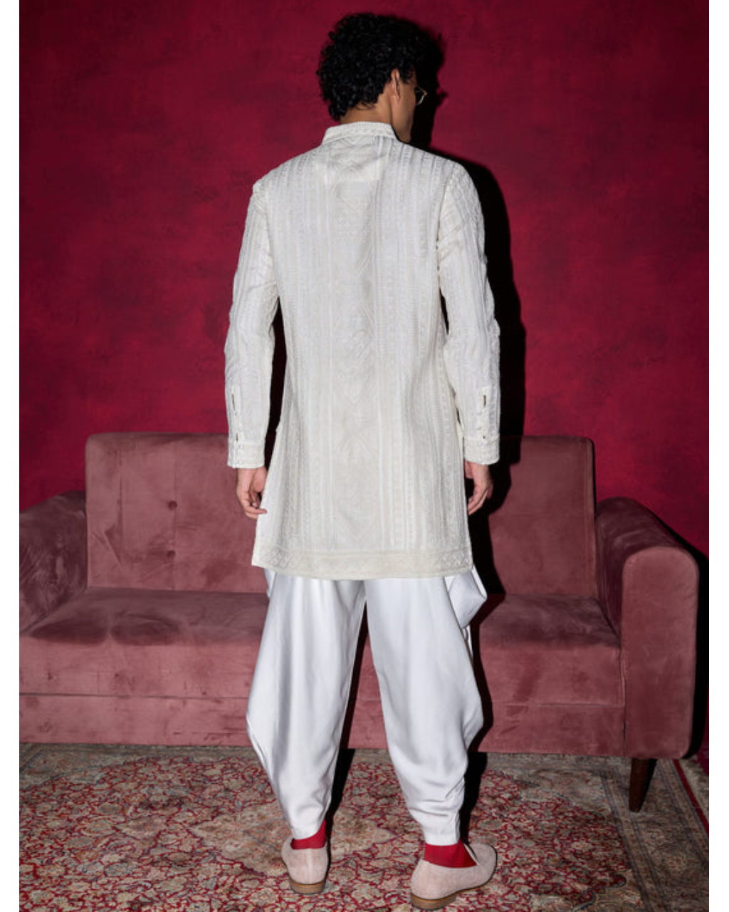 Naksh Deep Neck Kurta Set