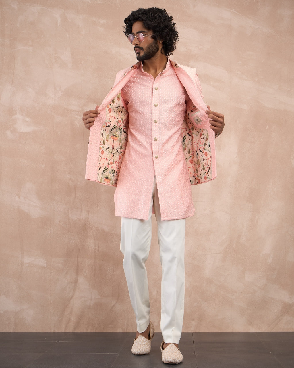 Cotton Candy Inara Motif Foe & Sb Kurta Set