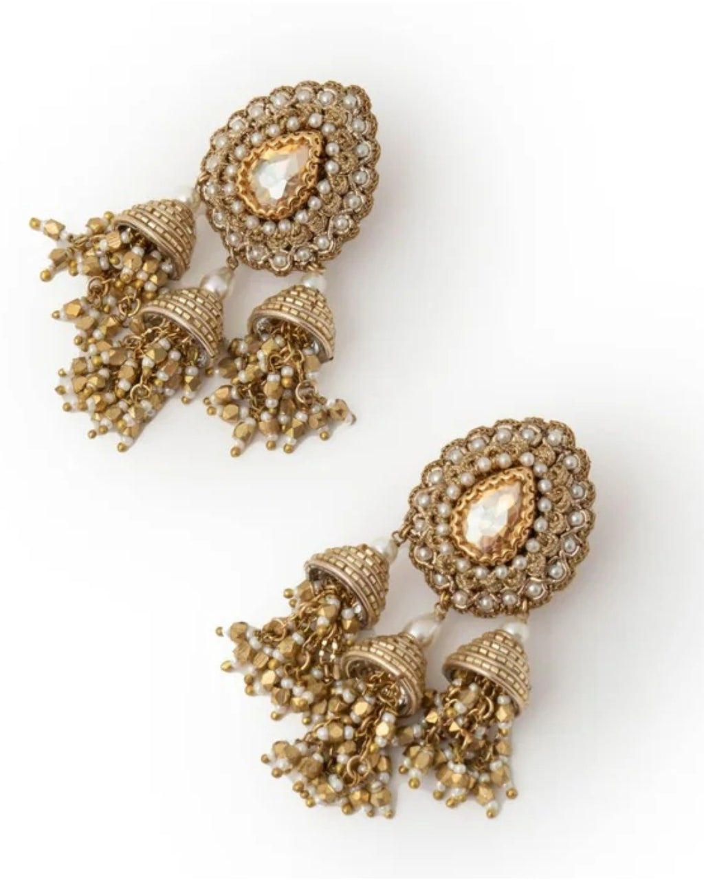 Jharokha Drop Earrings