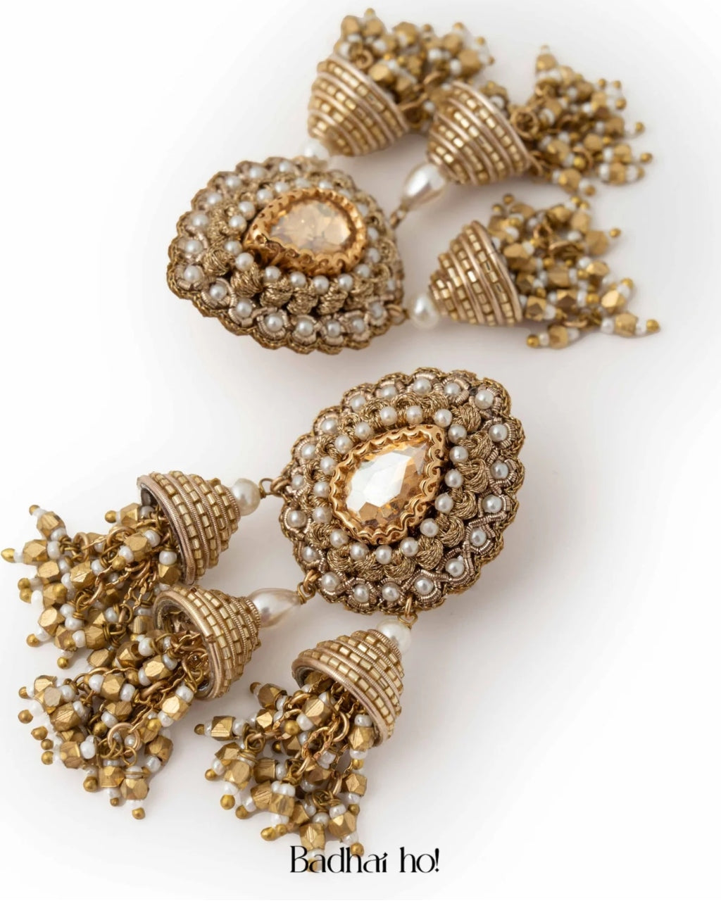 Jharokha Drop Earrings