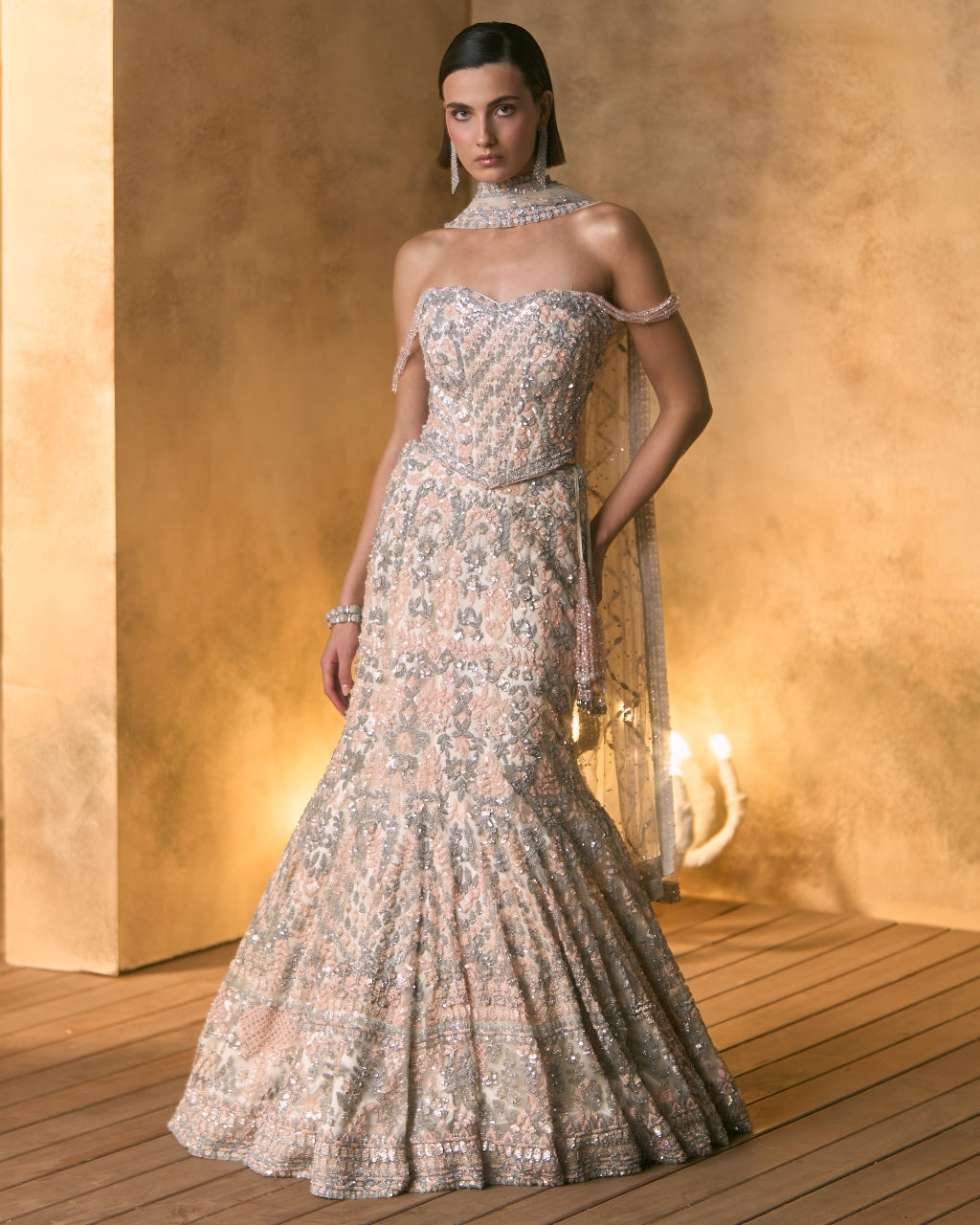 Aurore Lehenga Set