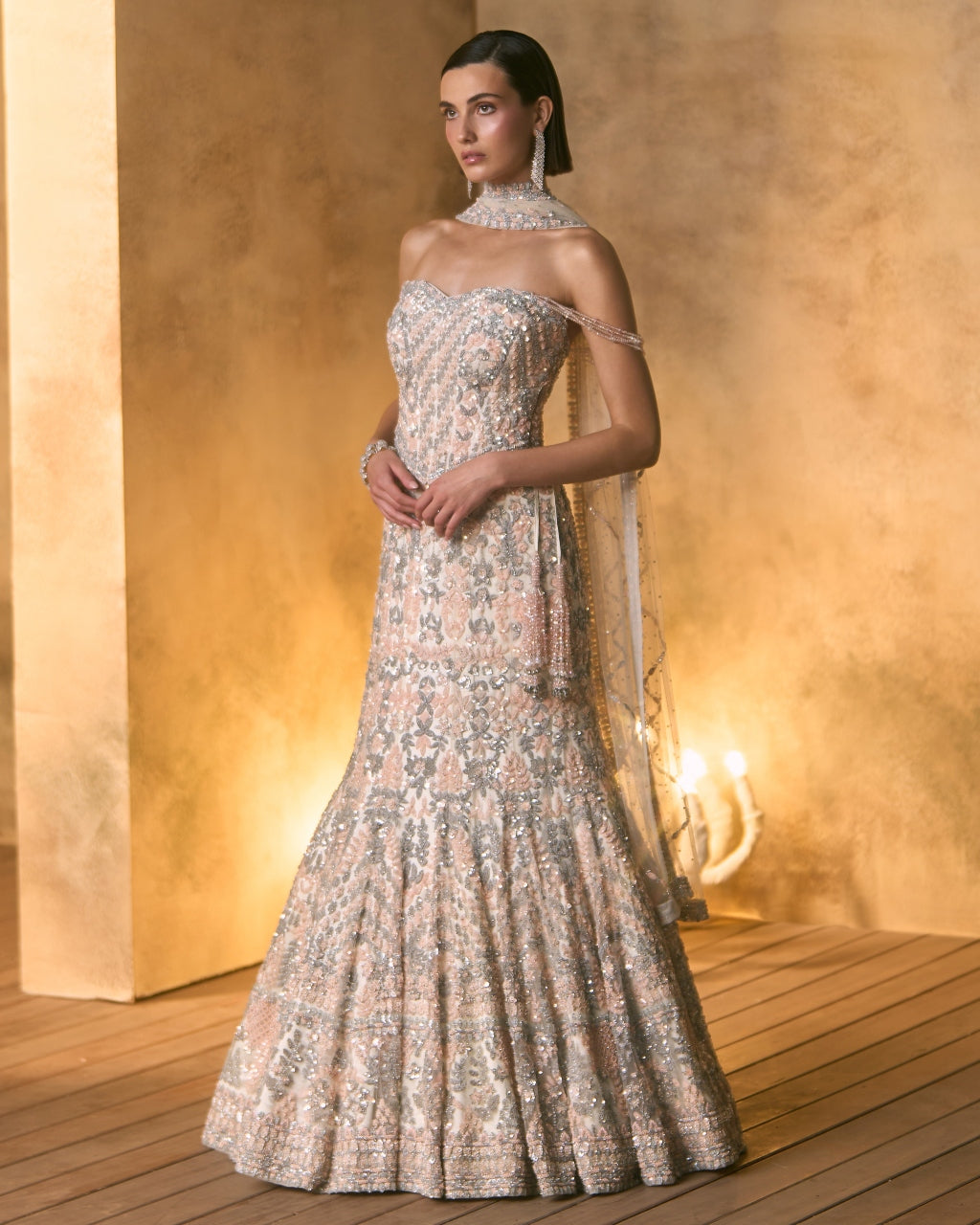 Aurore Lehenga Set