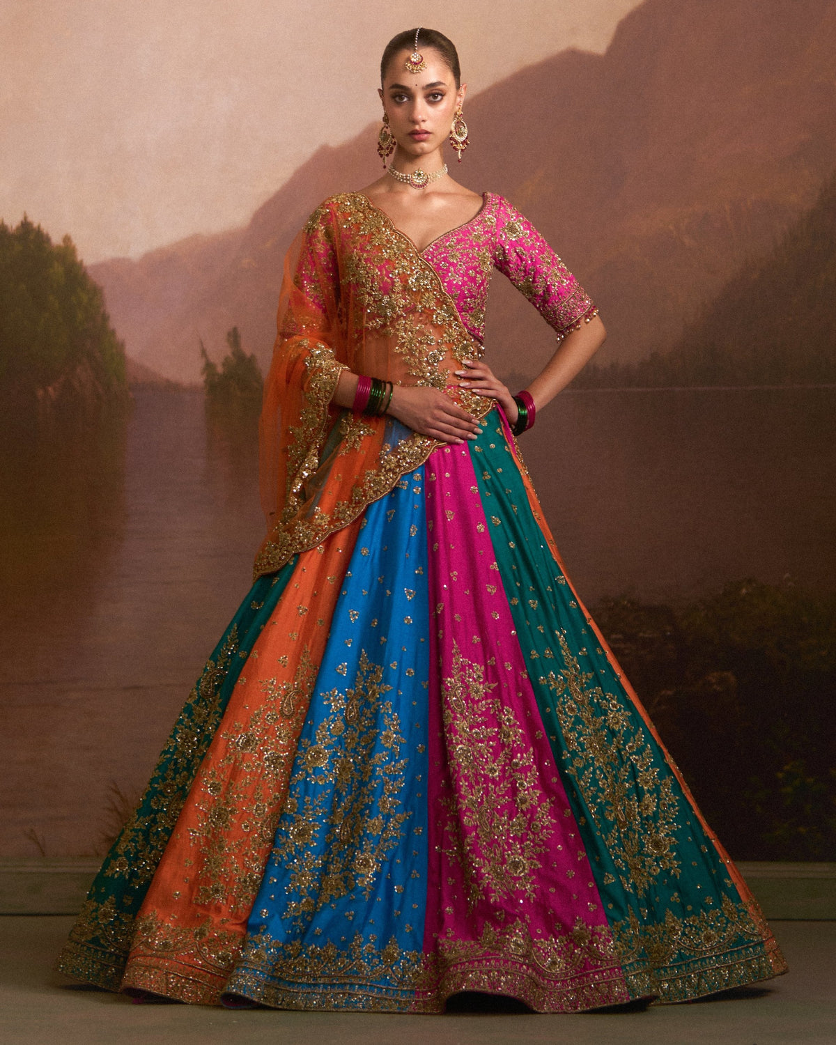 Boliyan Multicolour Lehenga Set