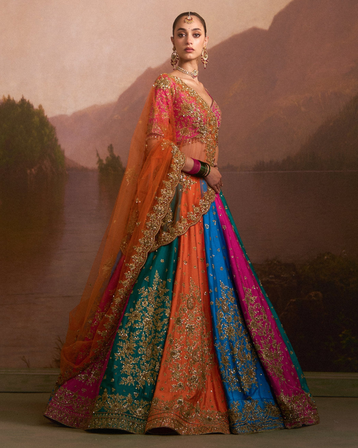Boliyan Multicolour Lehenga Set