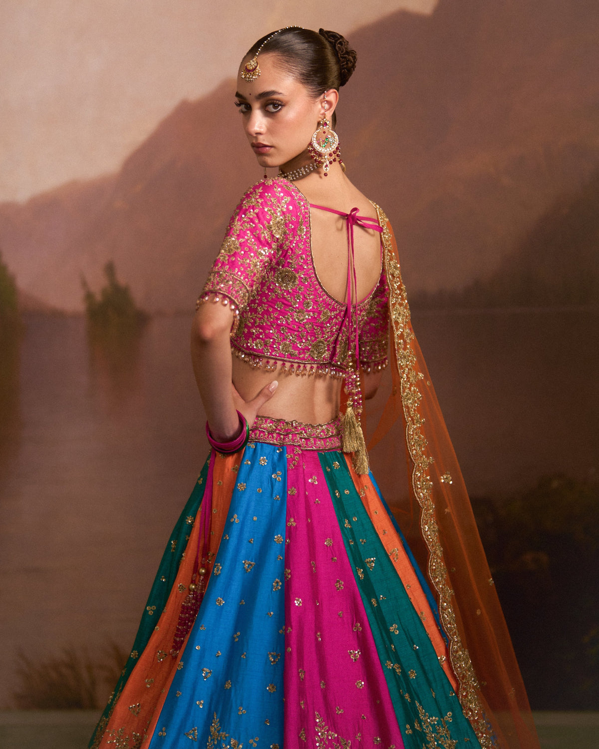 Boliyan Multicolour Lehenga Set