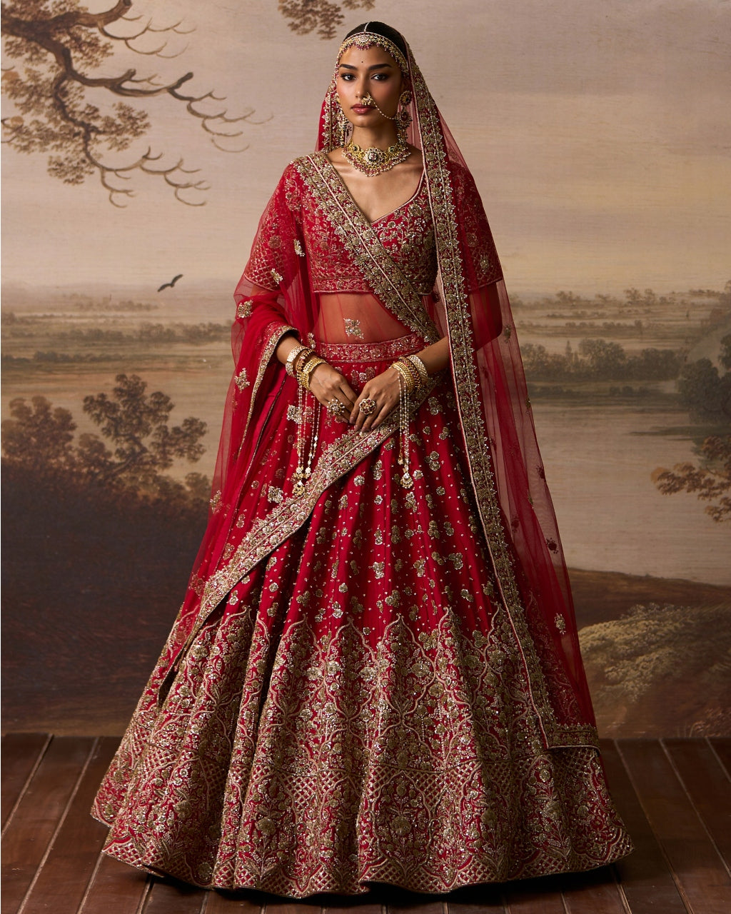 Darshan Lehenga Set