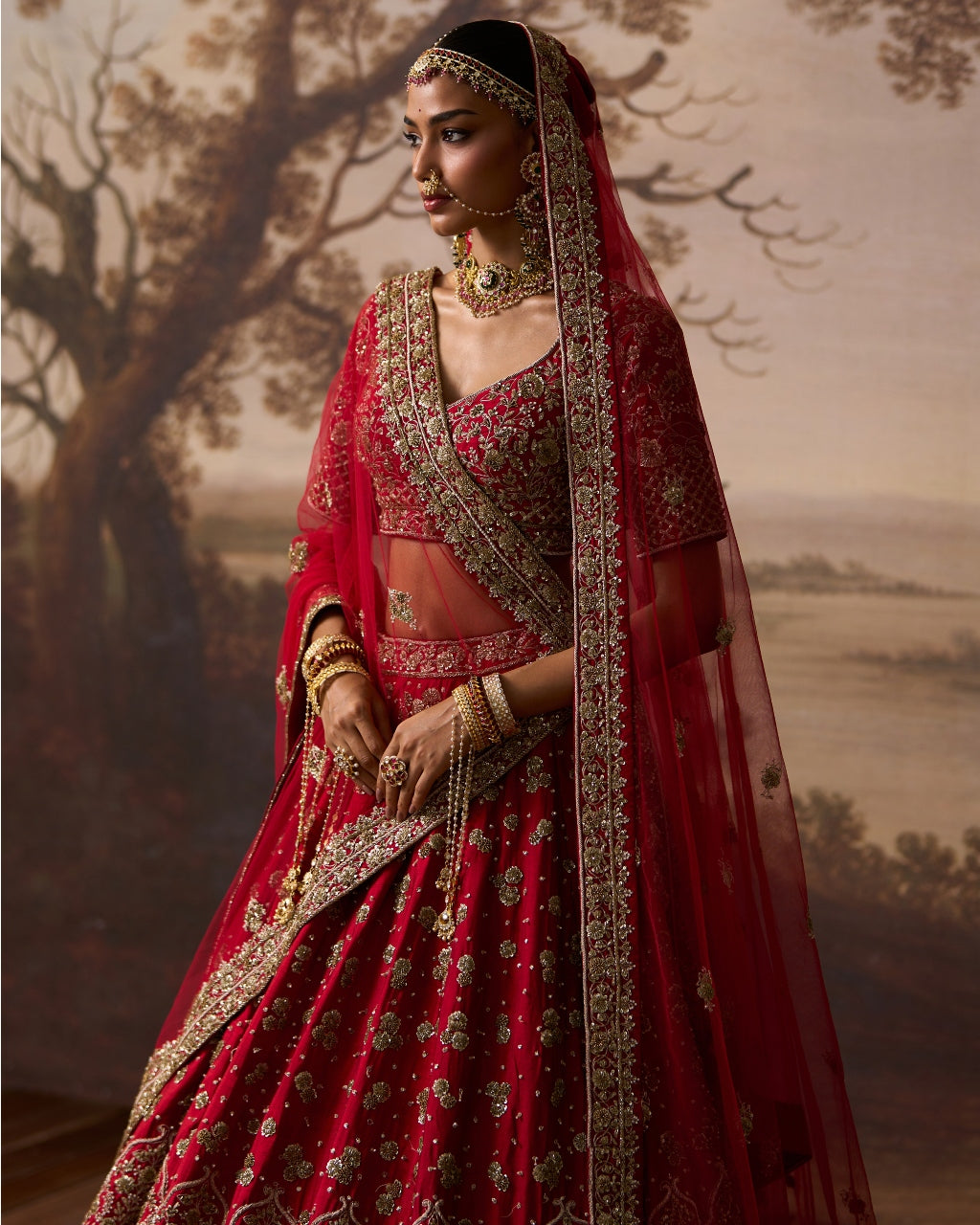 Darshan Lehenga Set