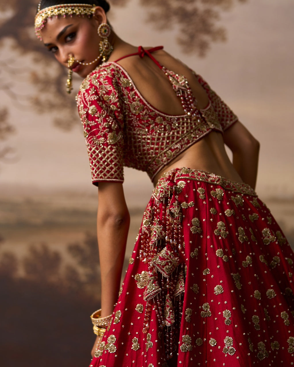 Darshan Lehenga Set