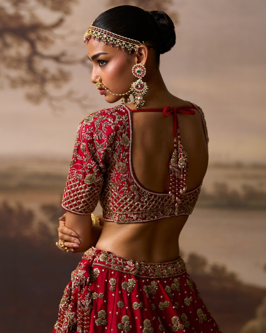 Darshan Lehenga Set