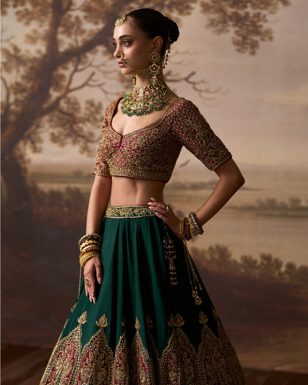 Sutlej Lehenga Set