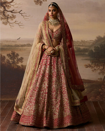 Sindoori Lehenga Set