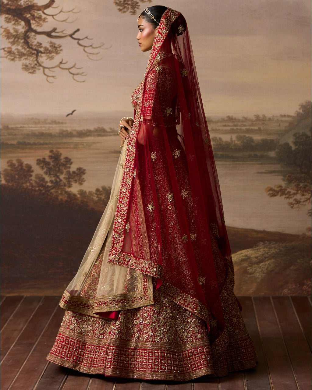 Sindoori Lehenga Set
