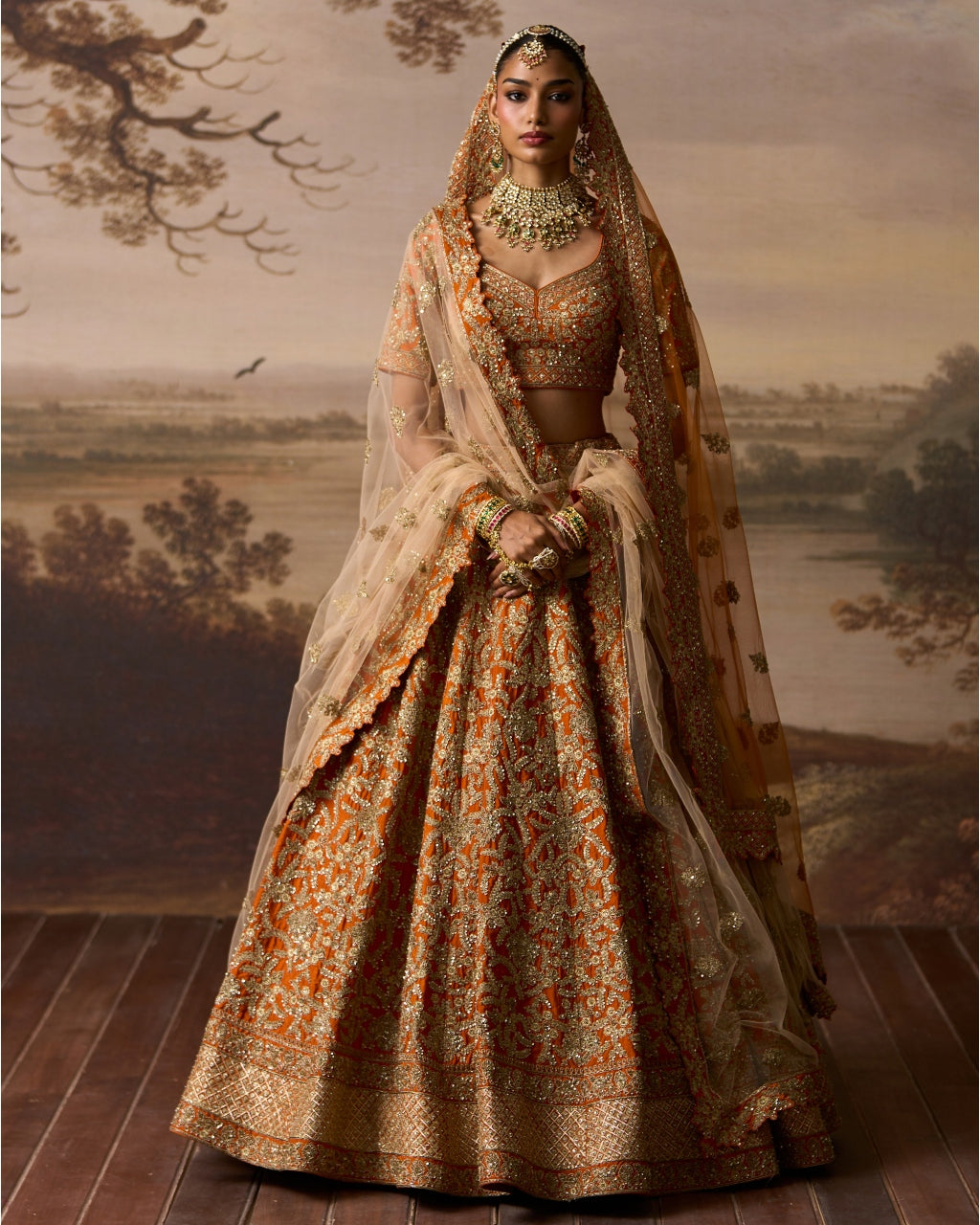 Kesar Lehenga Set