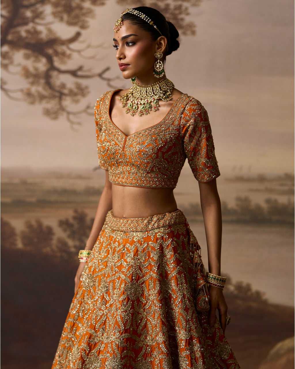 Kesar Lehenga Set