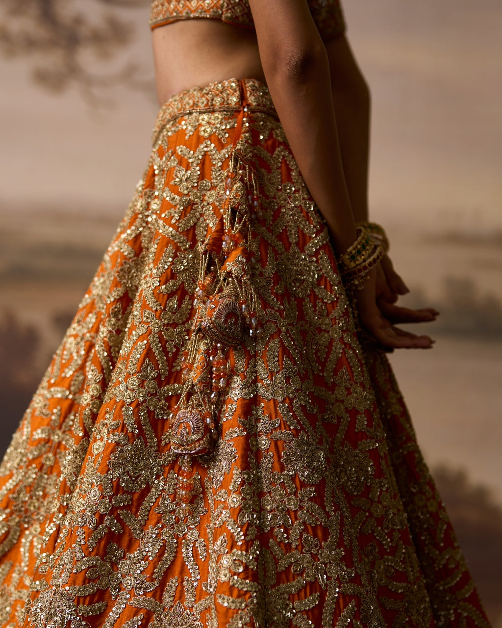 Kesar Lehenga Set