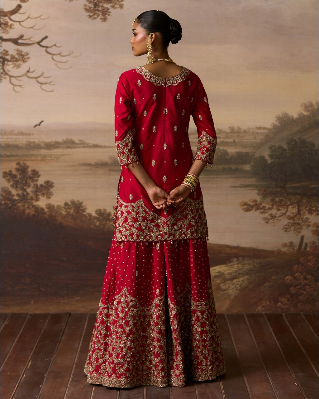 Sukoon Sharara Set
