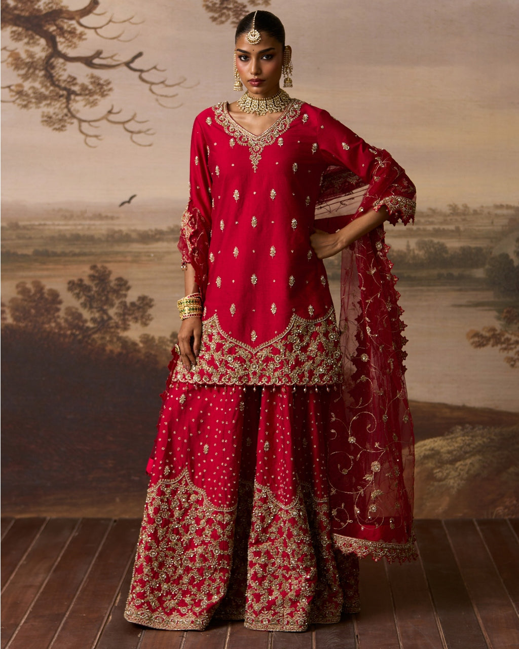 Sukoon Sharara Set