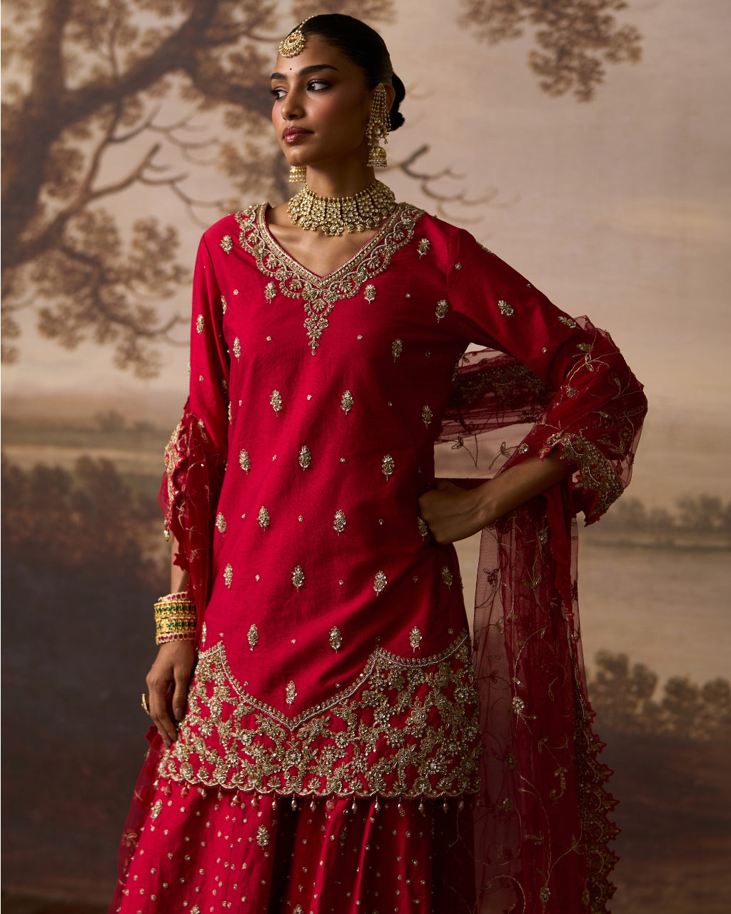 Sukoon Sharara Set