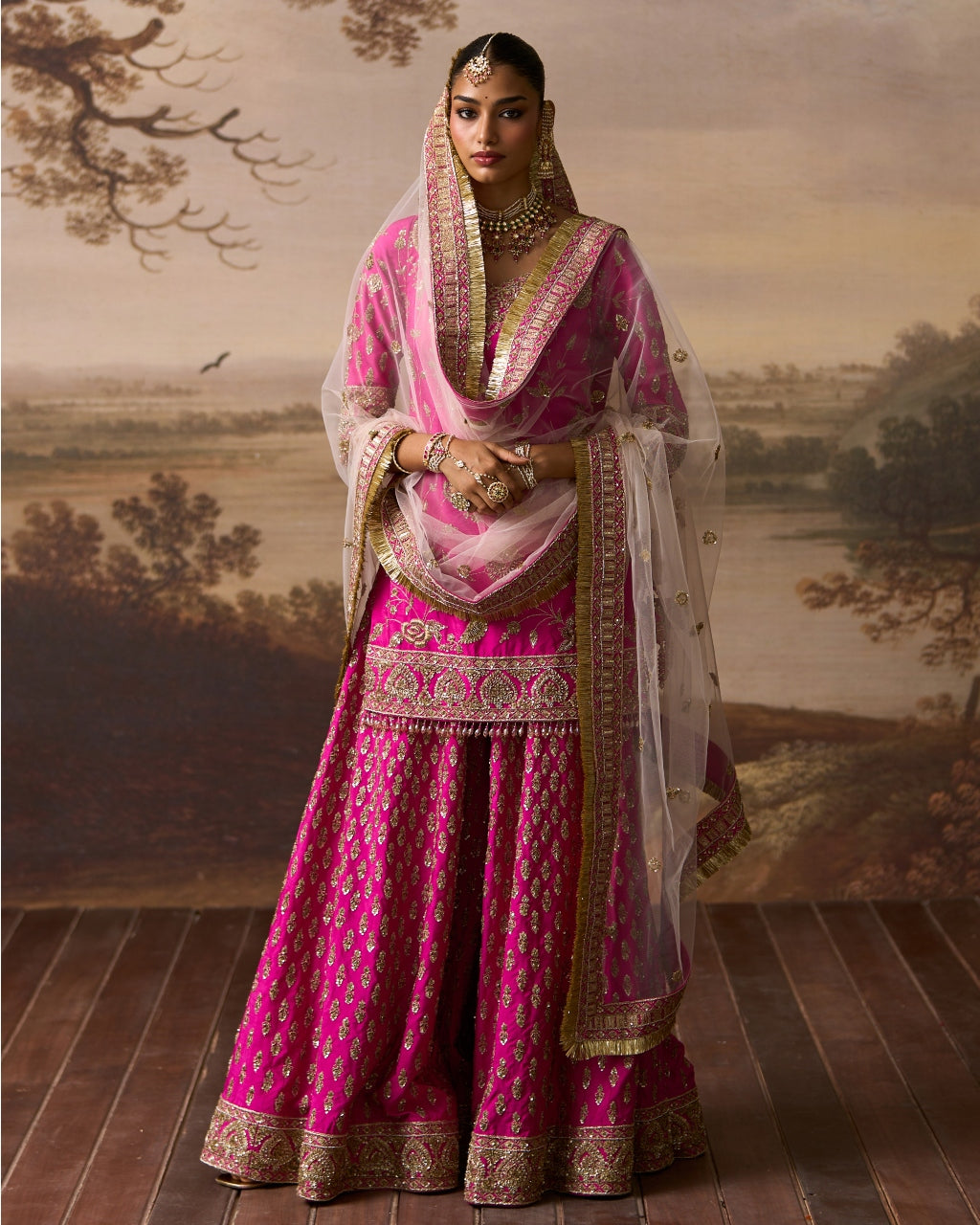 Boond Sharara Set