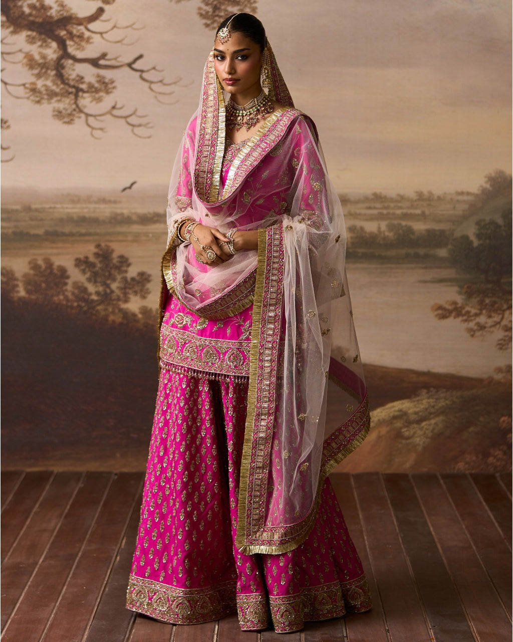 Boond Sharara Set