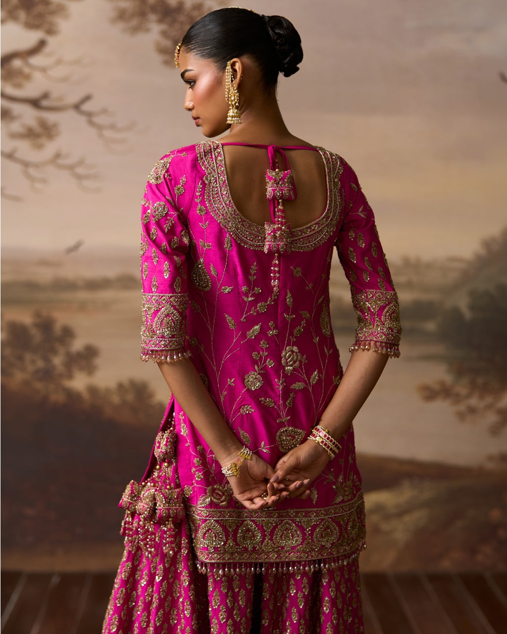 Boond Sharara Set