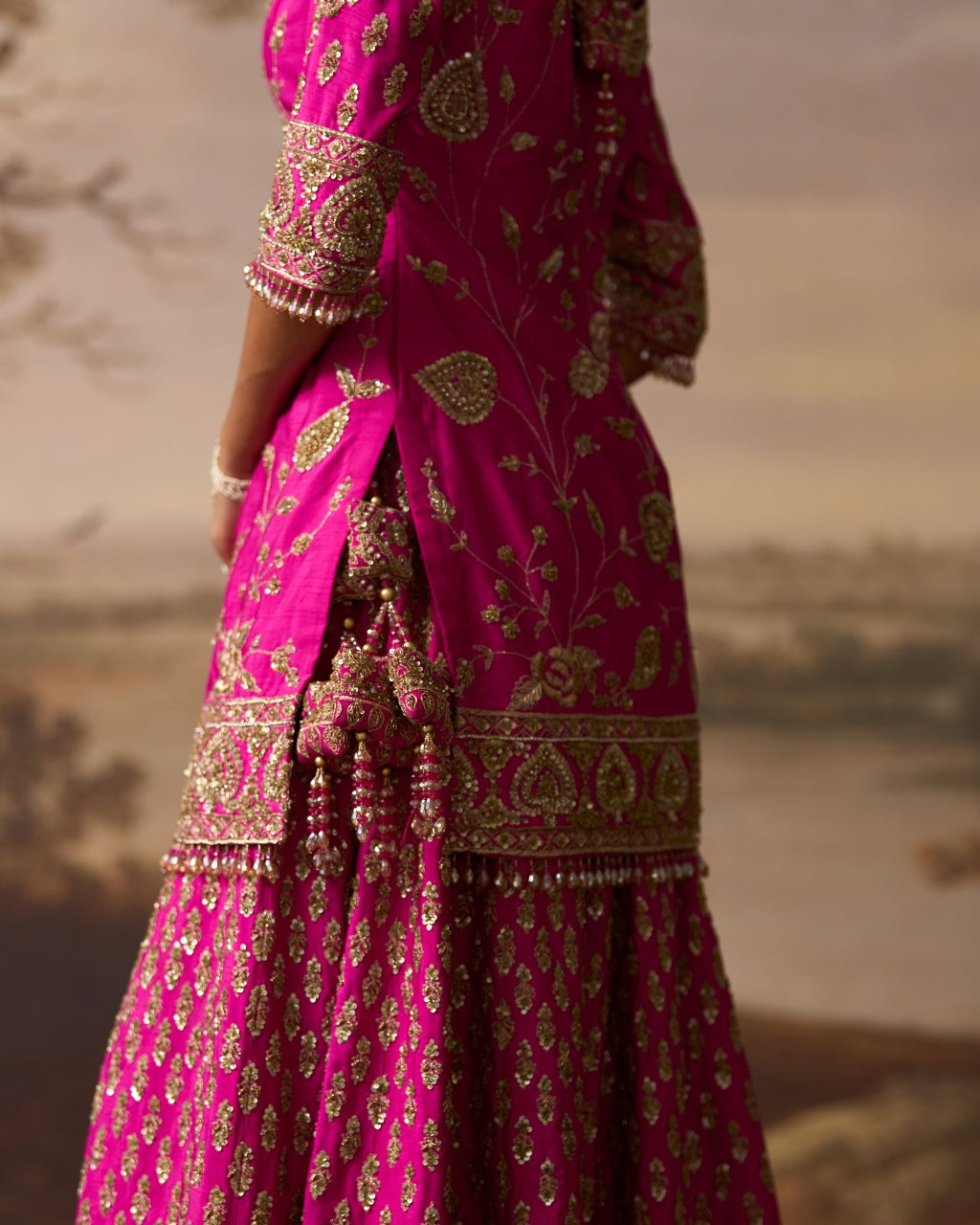 Boond Sharara Set