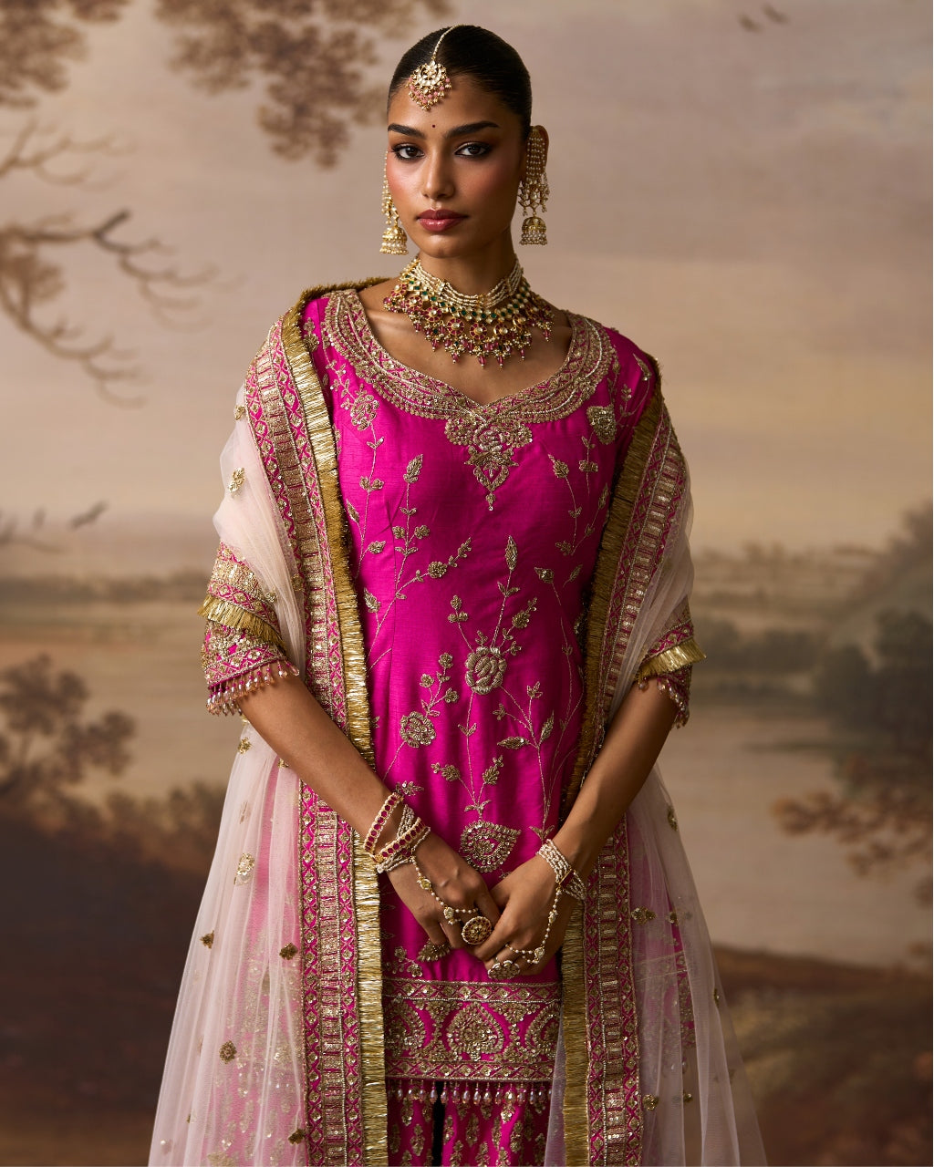 Boond Sharara Set