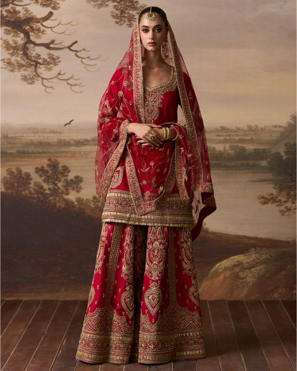 Kiran Sharara Set