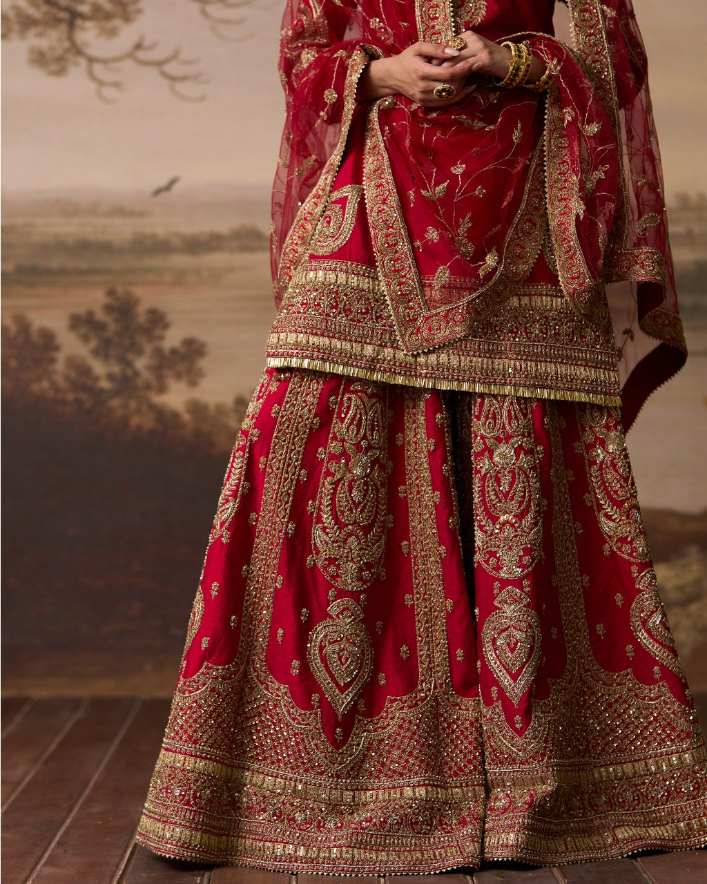 Kiran Sharara Set