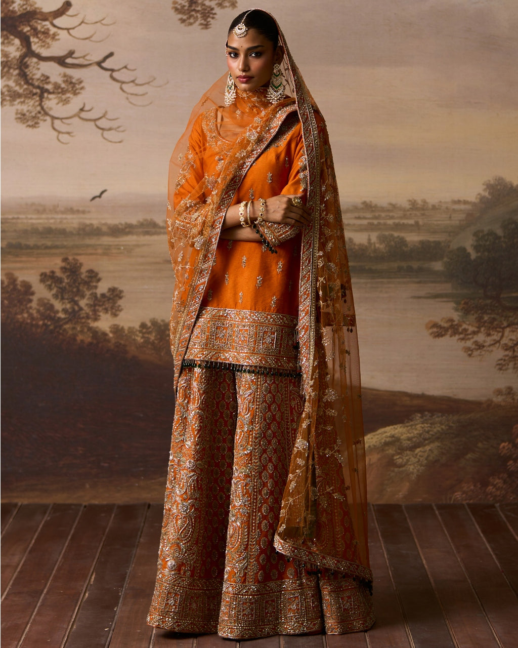 Roshni Sharara Set