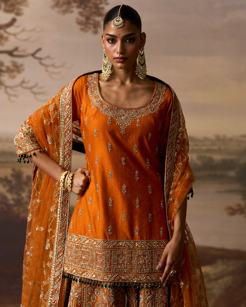 Roshni Sharara Set
