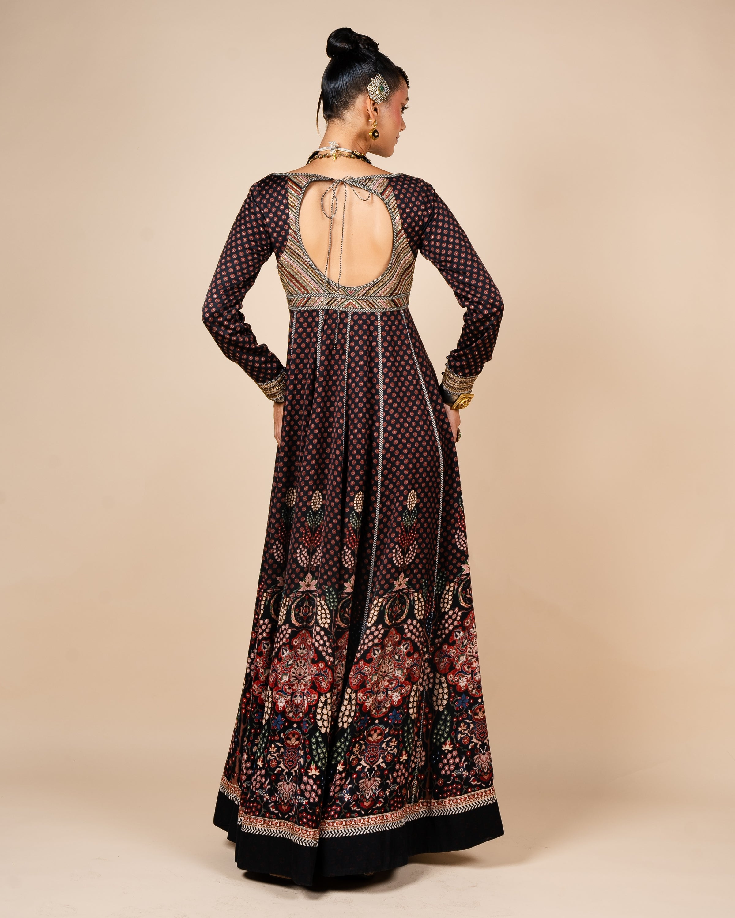Floral Multicolour Anarkali