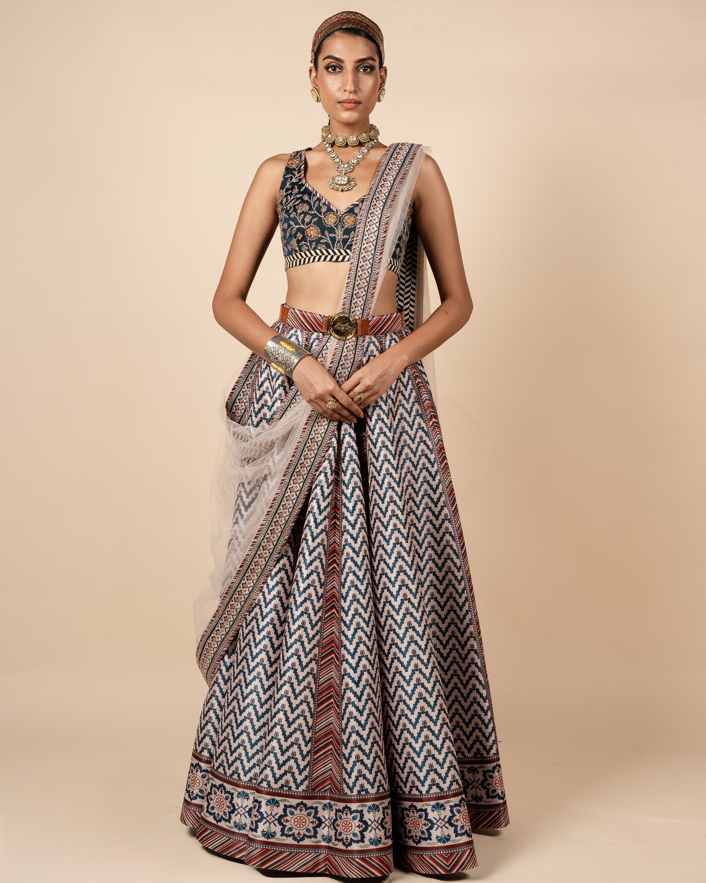 Blush Nugrey Skirt Set