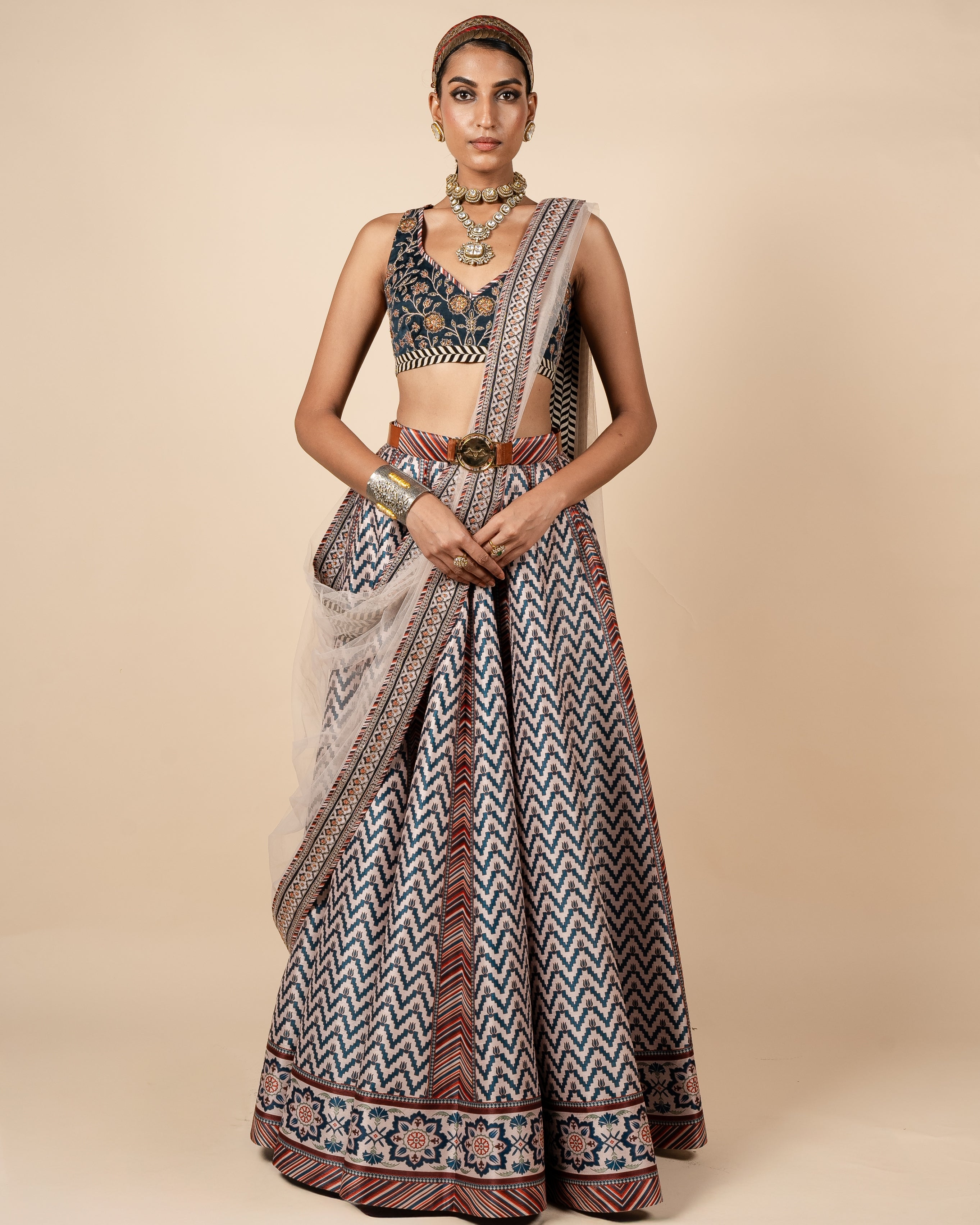 Blush Nugrey Skirt Set