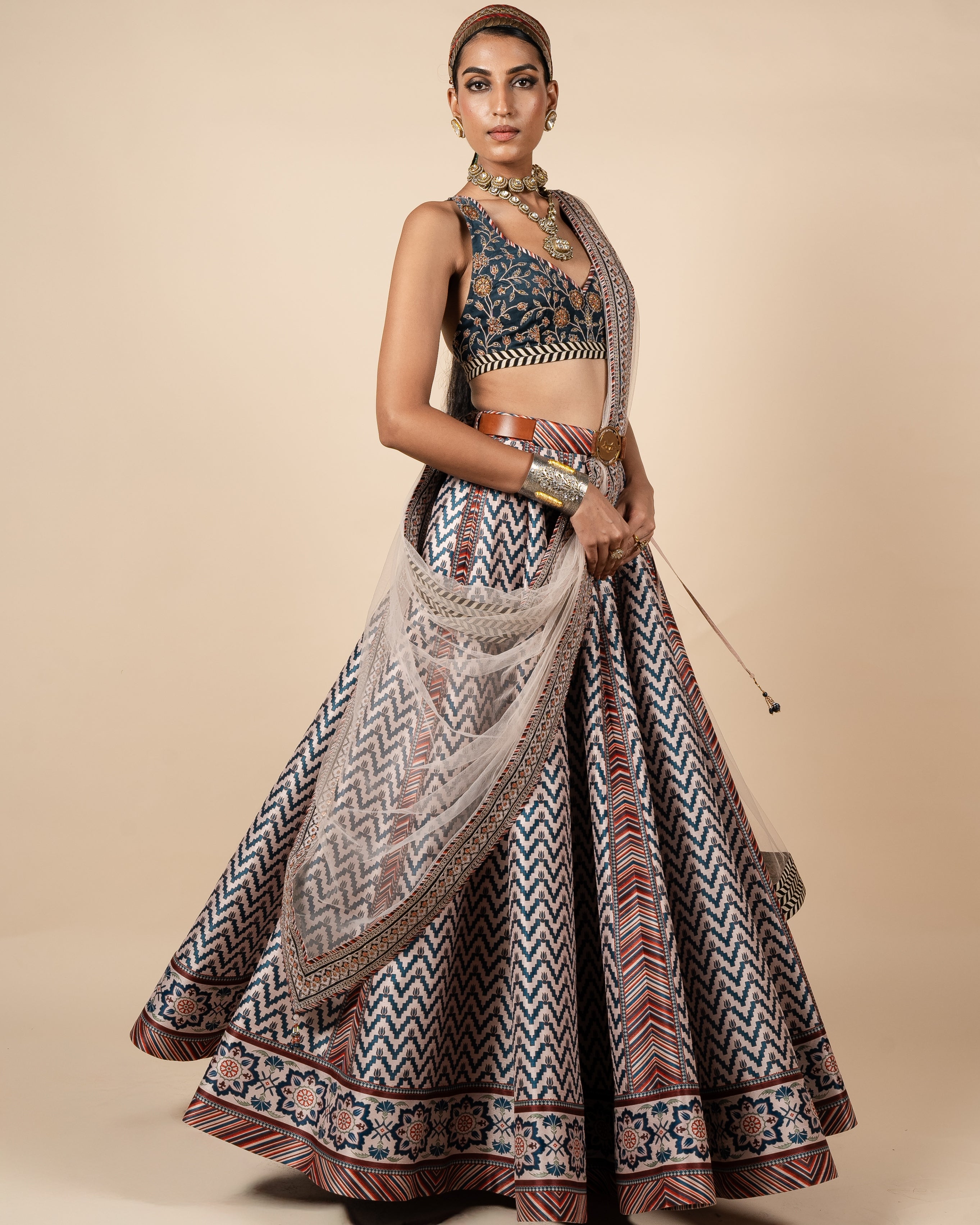 Blush Nugrey Skirt Set