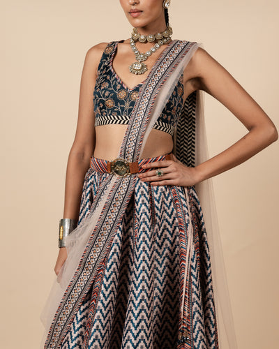 Blush Nugrey Skirt Set