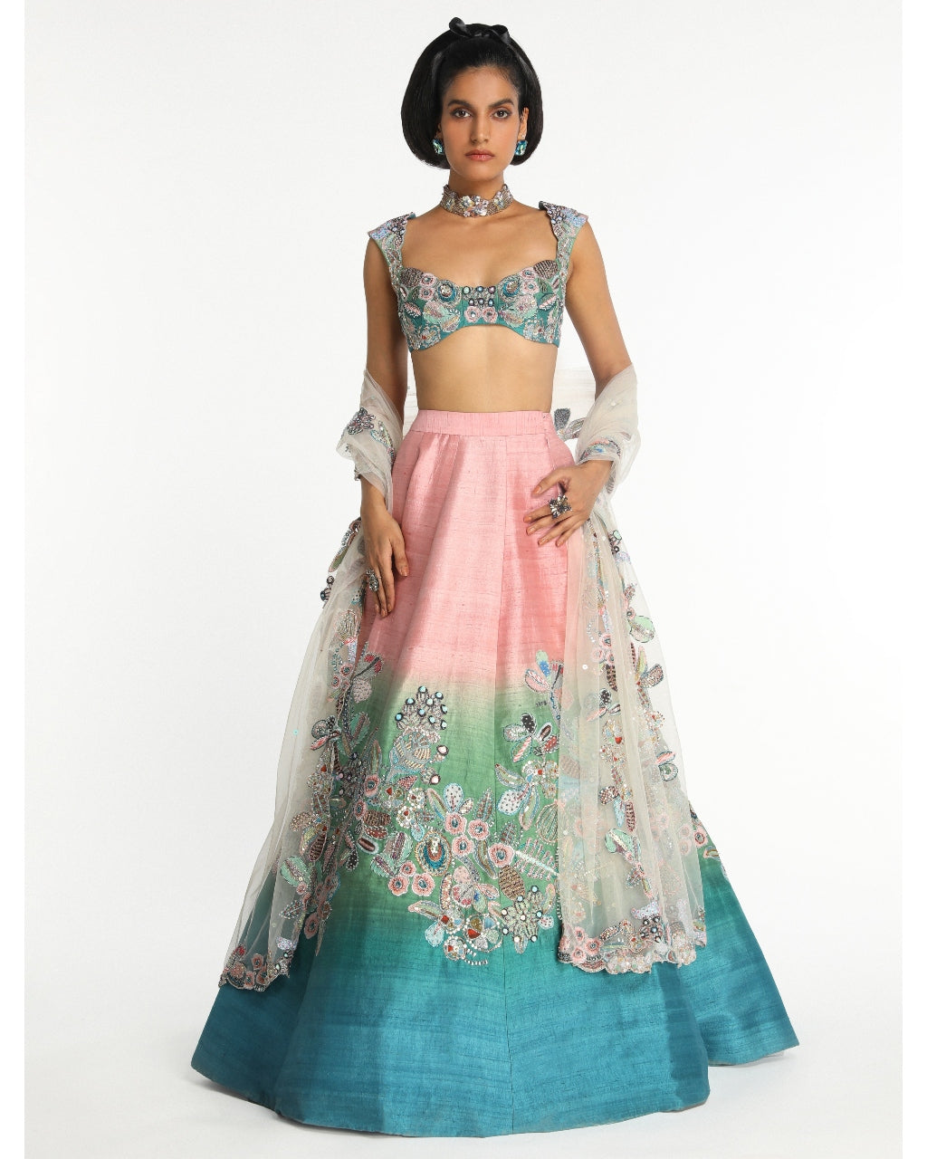 Aurora Azurena Lehenga Set