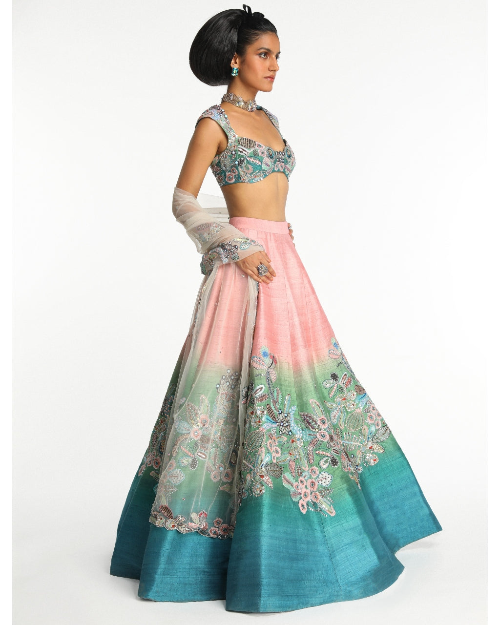 Aurora Azurena Lehenga Set