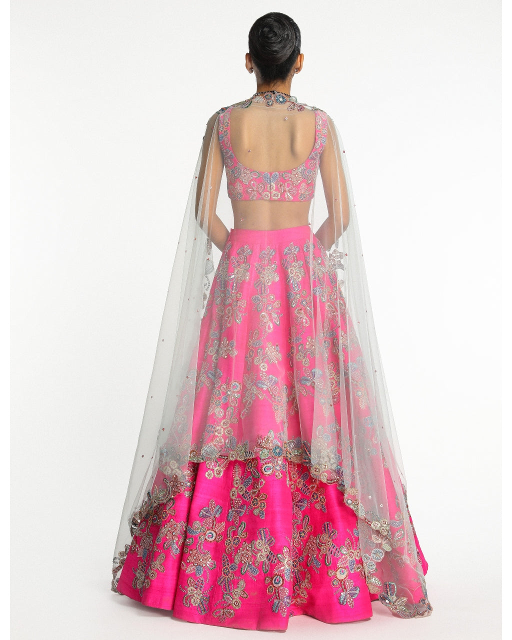 Hot Pink Blushique Lehenga Set