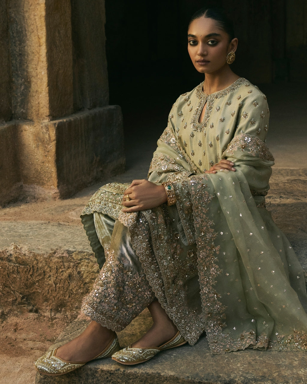 Light-Green Double Layer Suit