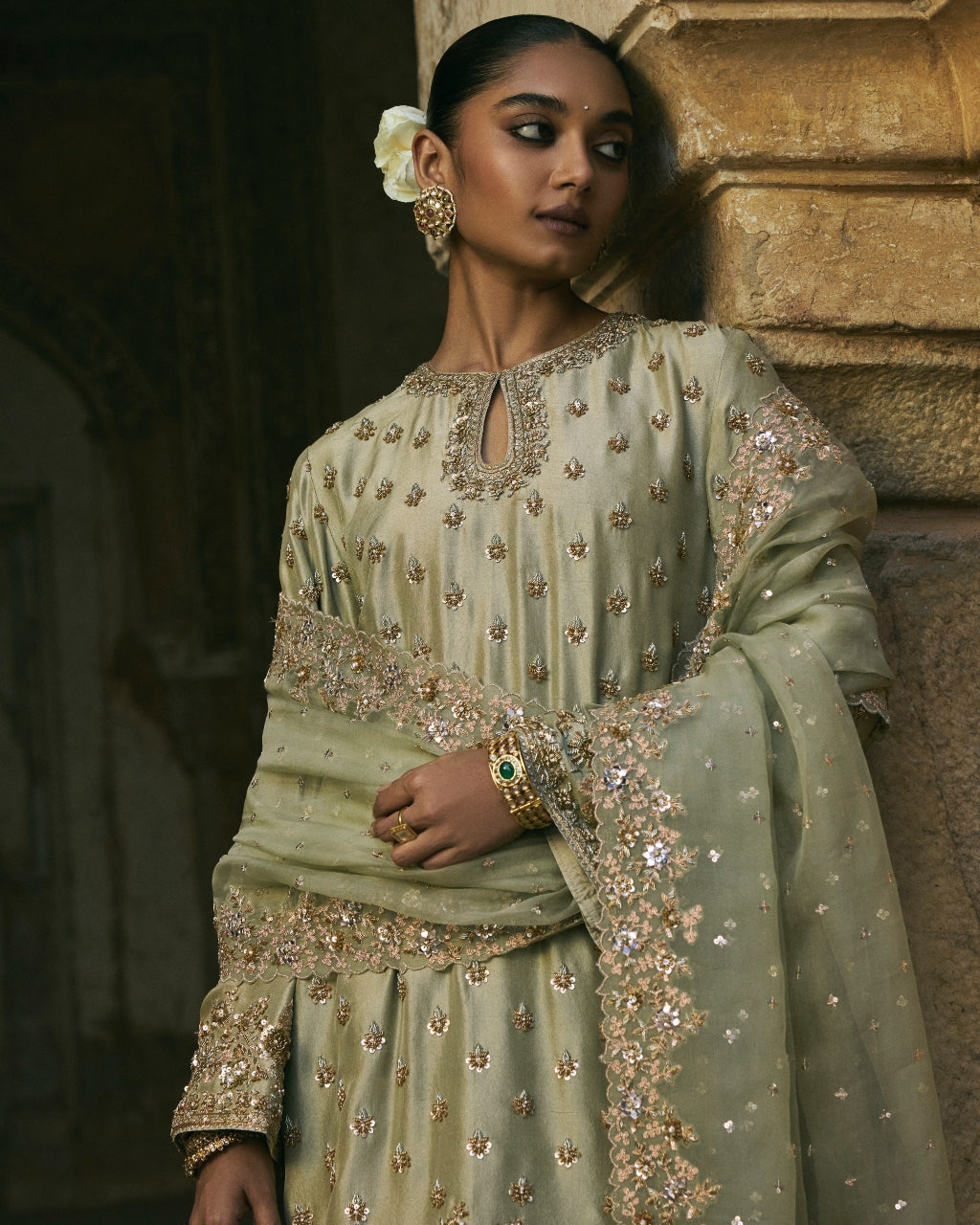 Light-Green Double Layer Suit