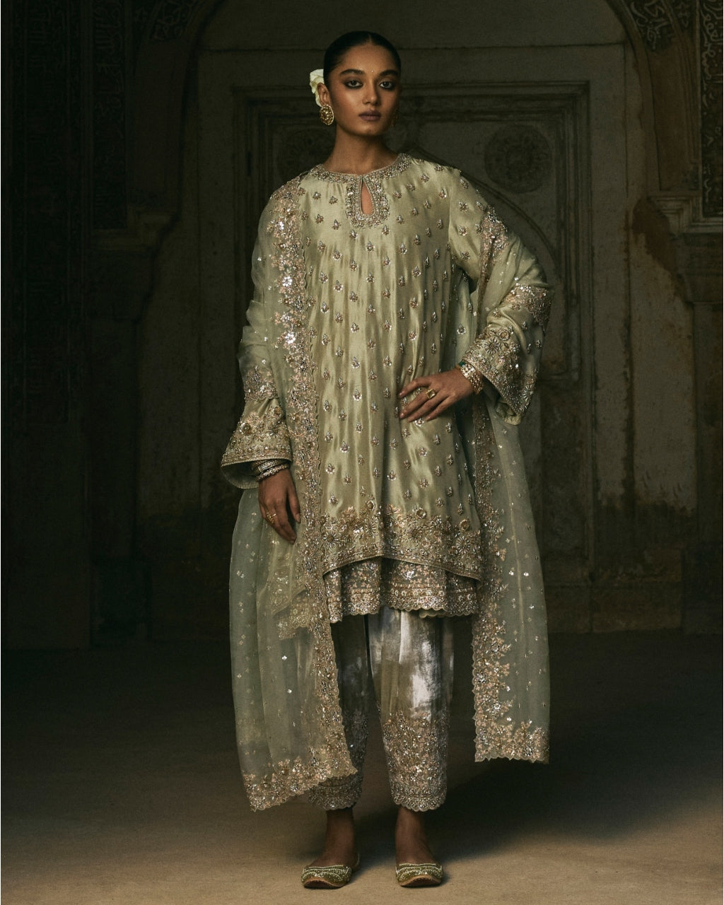 Light-Green Double Layer Suit