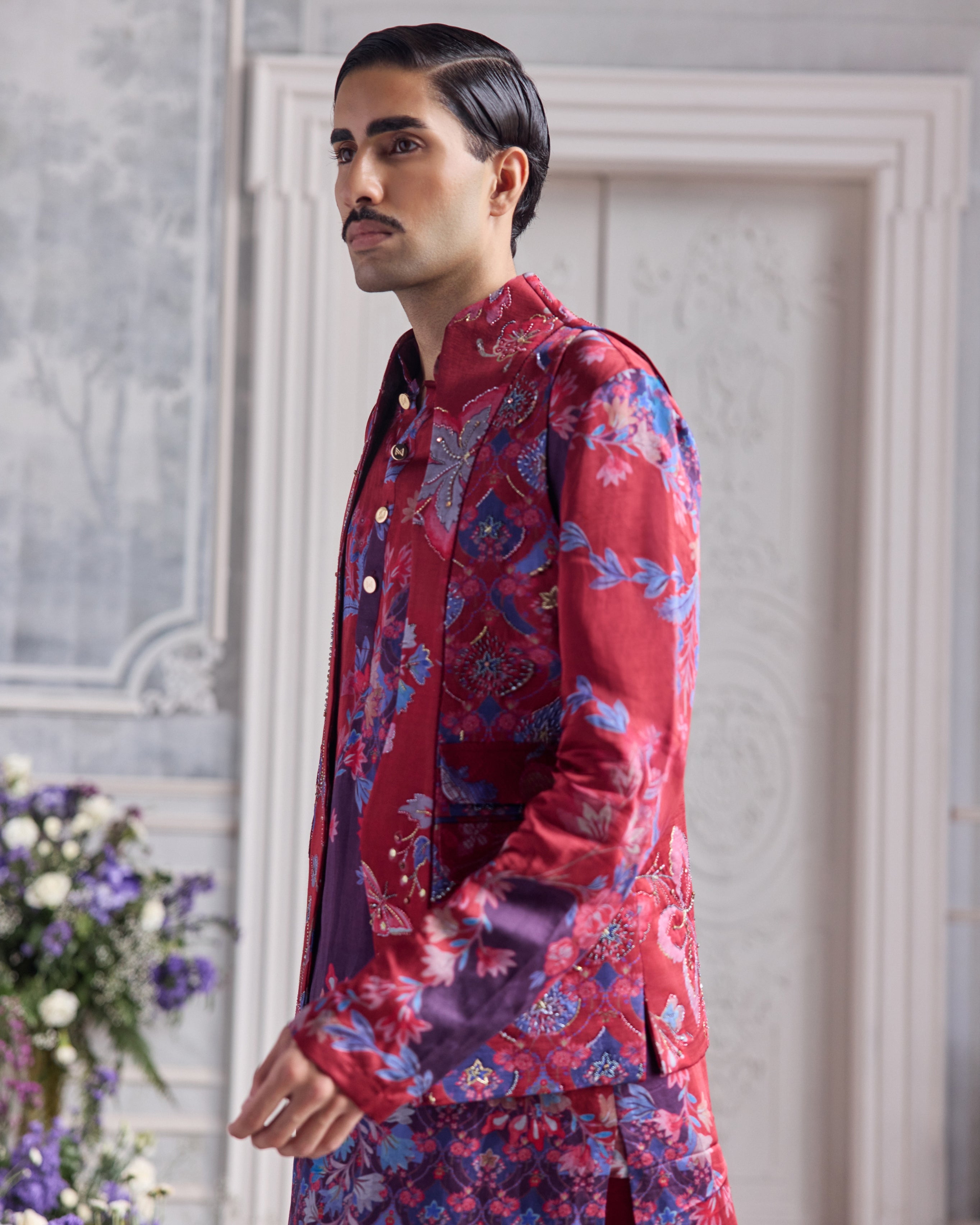 Arham Kurta & Bandi Set