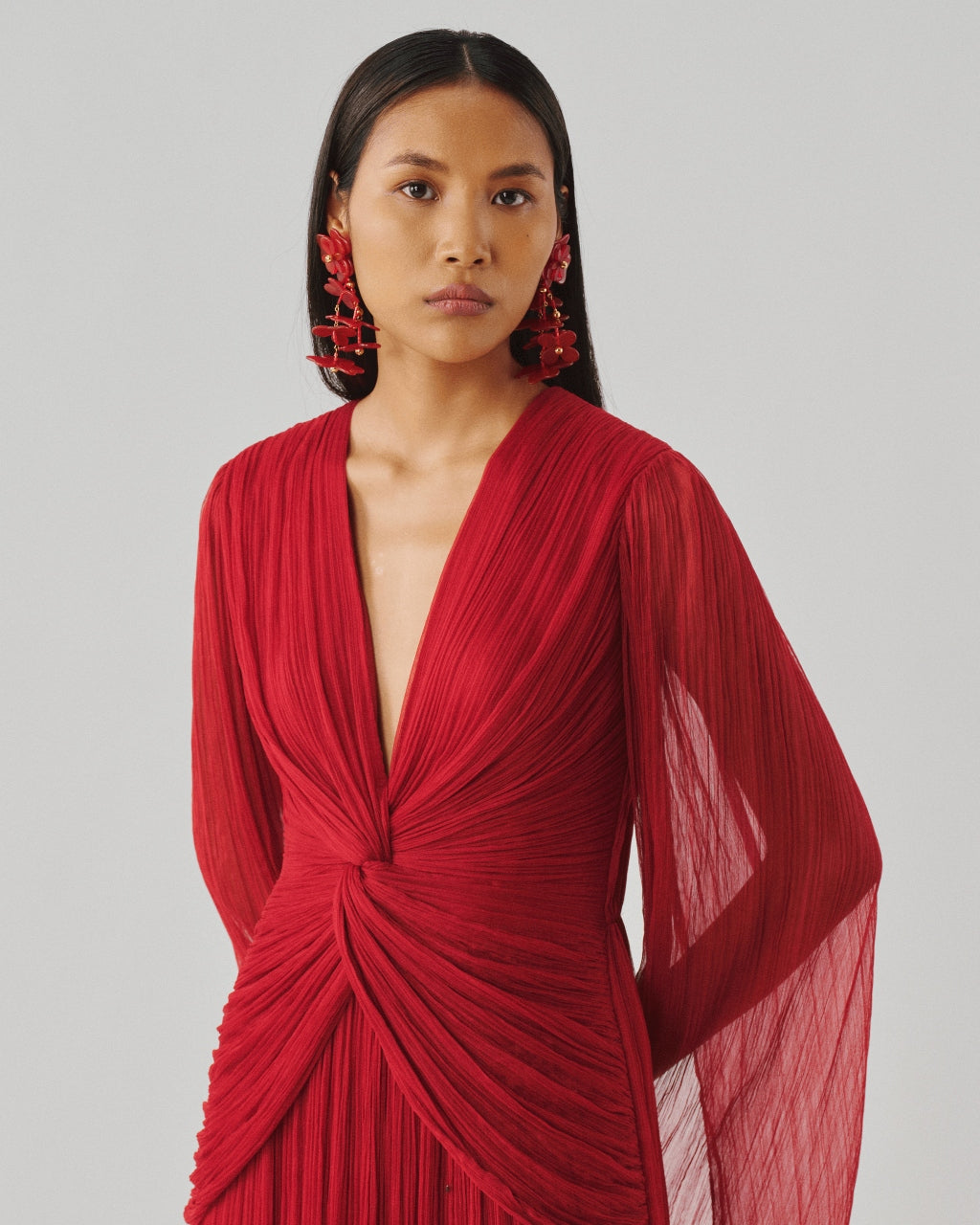 Ada Ruched Gown