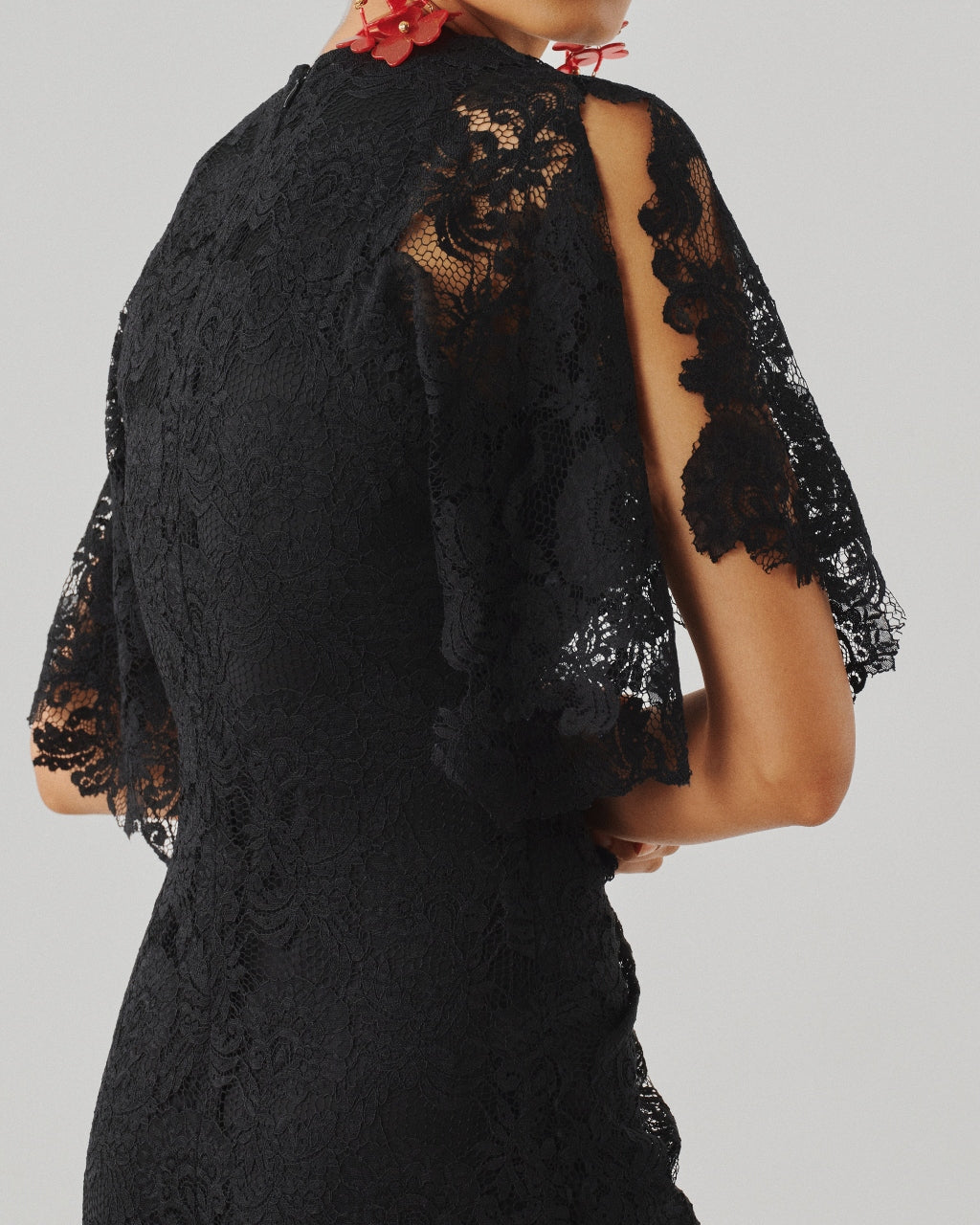 Black Orchid Lace Dress